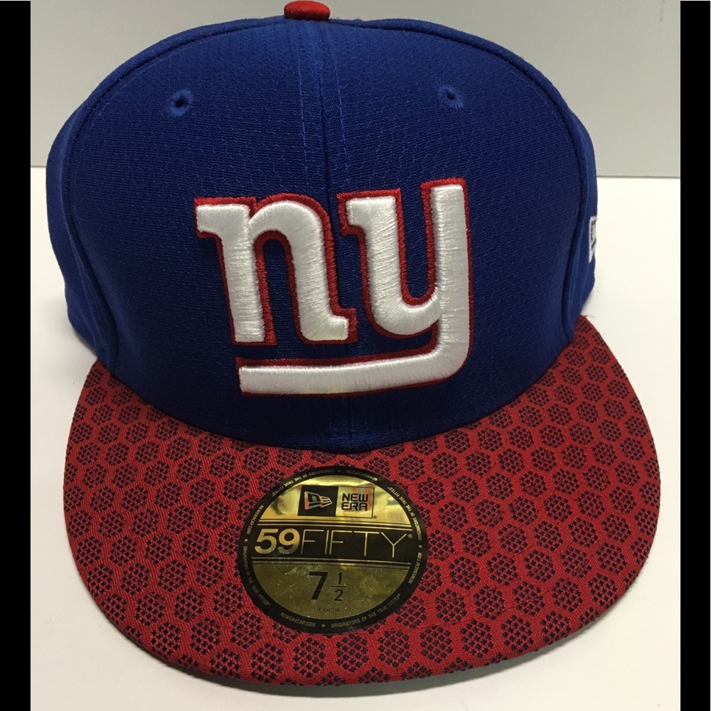 New York Giants new era fitted hat size 7 1/2